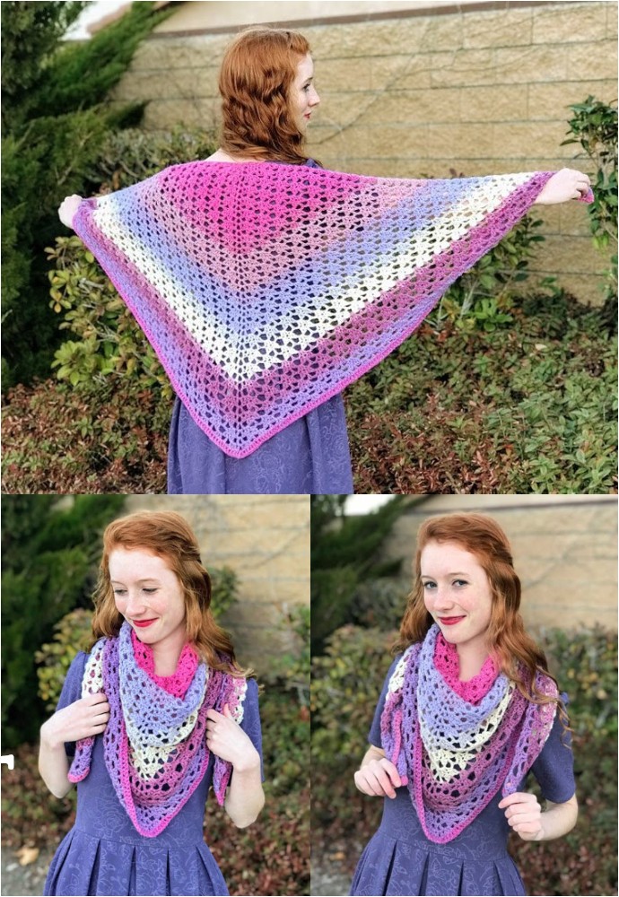 Free Crochet Shawl Patterns To Gain A Stylish Look | DIY Make To