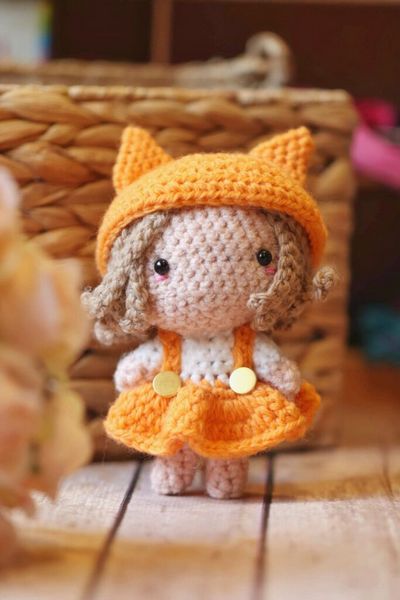Free Crochet Kitsune The Fox Girl Pattern