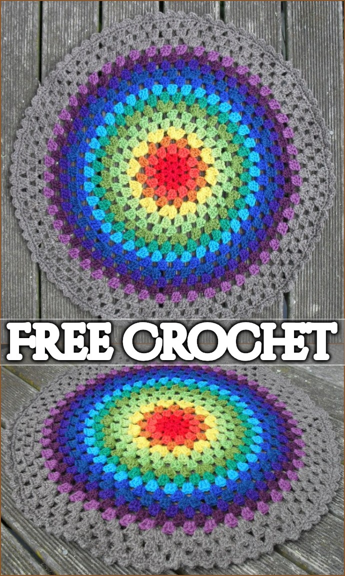 Revisiting The Granny Mandala Free Crochet