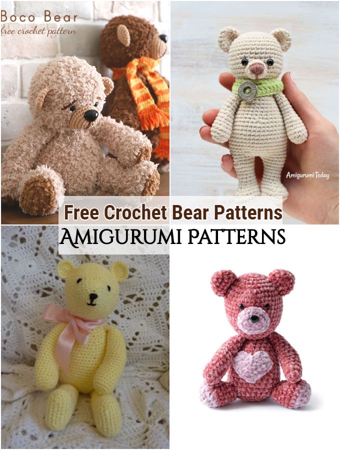 Free Crochet Bear Patterns