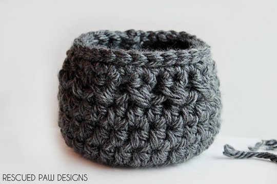 Simple Crochet Basket Pattern