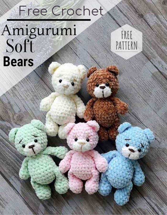 Amigurumi Soft Bear Free Pattern