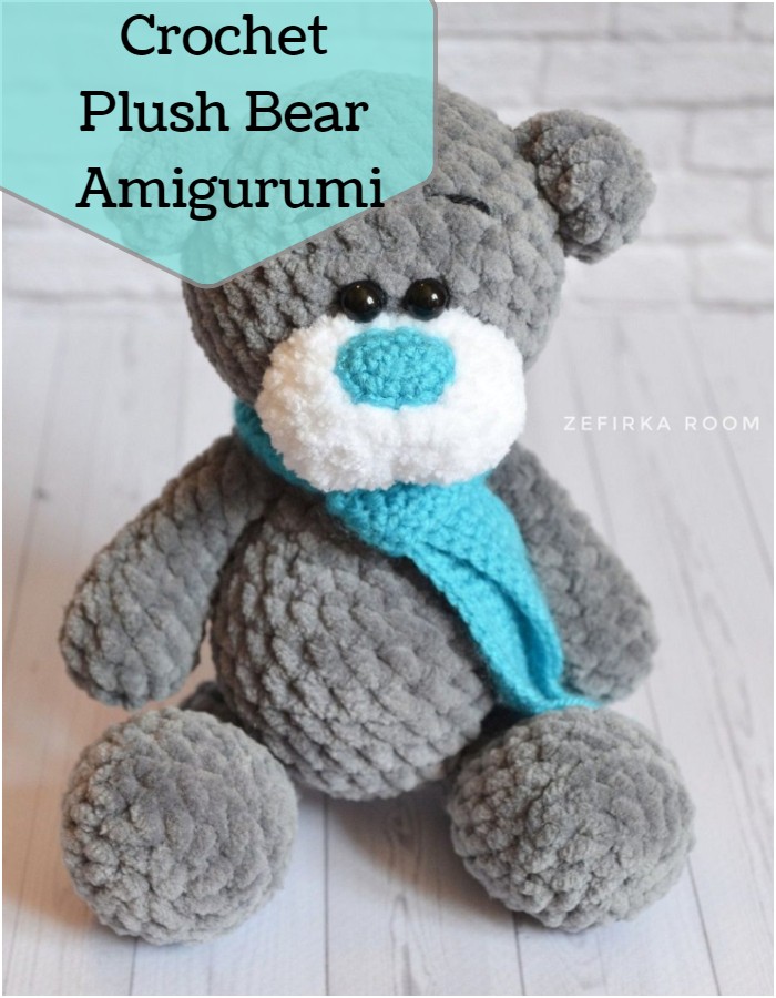 Crochet Plush Bear Amigurumi