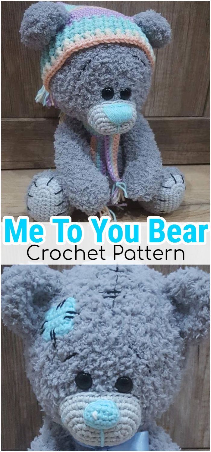 Me To You Bear Crochet Pattern
