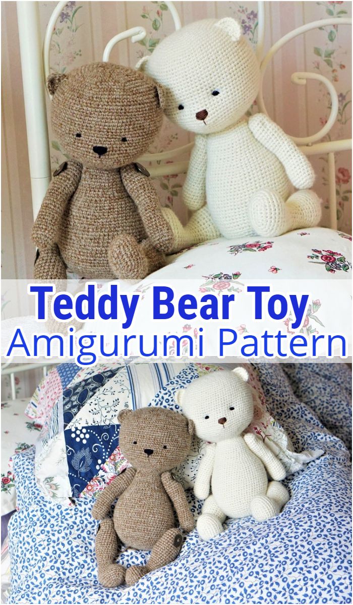 Teddy Bear Toy - Amigurumi Pattern