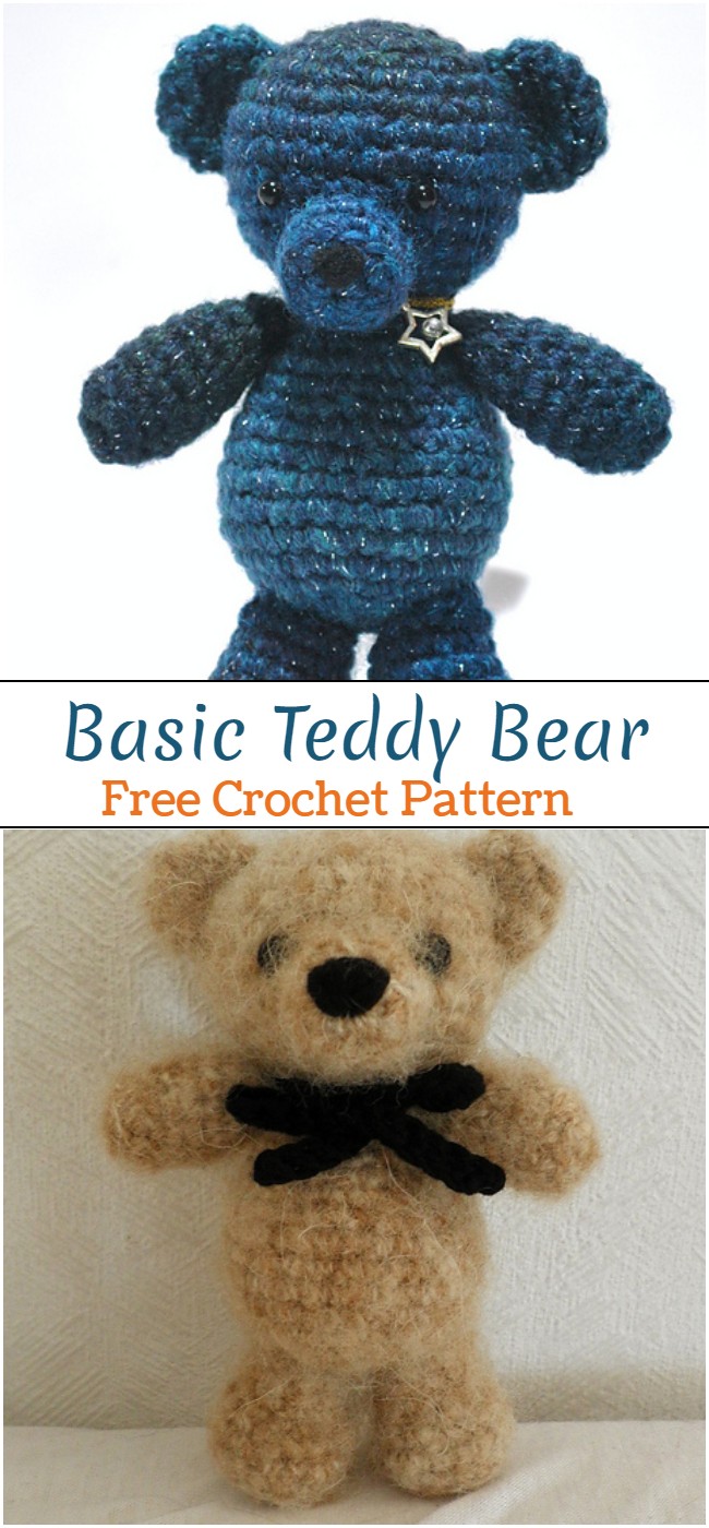 Crochet Basic Teddy Bear Pattern
