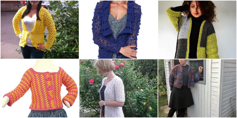 Crochet Jacket Patterns 1