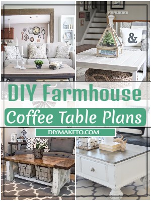 DIY Farmhouse Coffee Table Plans 1