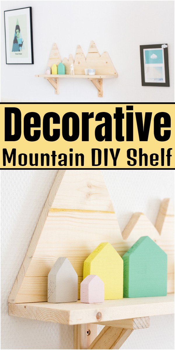 Decorative Mountain DIY Shelf