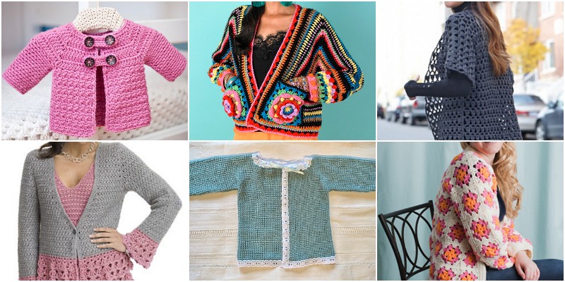 Free Crochet Jacket Patterns 1