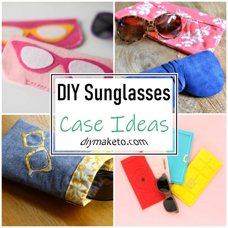 22 DIY Sunglasses Case Ideas