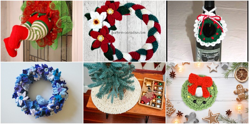 Crochet Christmas Wreath Patterns