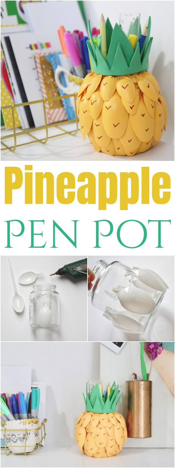 Pineapple Pen Pot