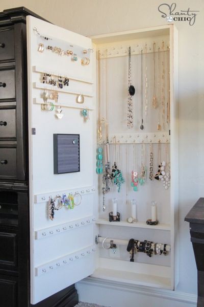 DIY Jewelry Organizer Idea