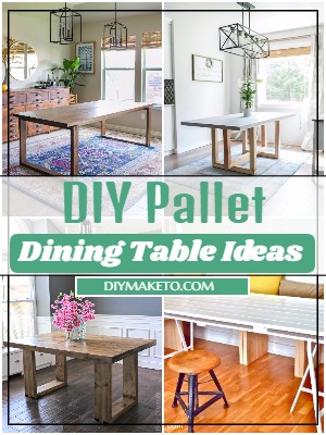 DIY Pallet Dining Table Ideas And Projects 2