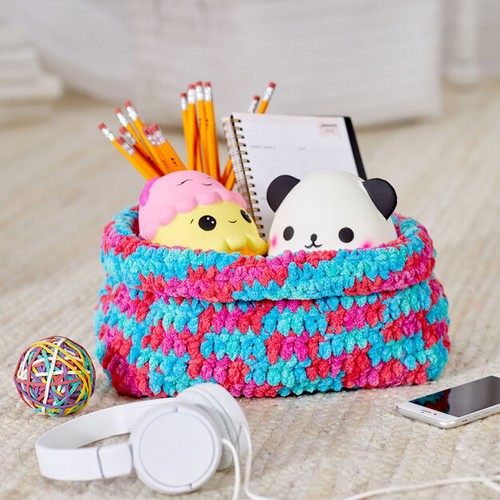 Crochet Stash Free Basket Pattern