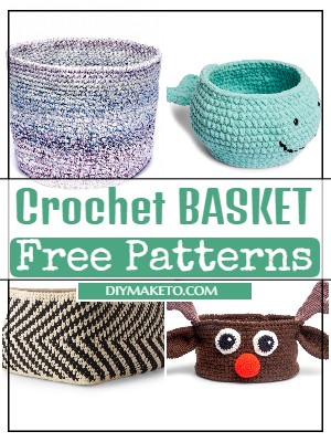 32 Adorable Free Crochet Basket Patterns