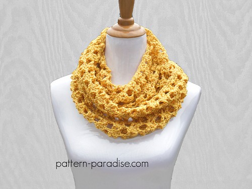 Free Crochet Butterscotch Cowl Pattern