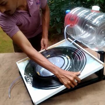 Solar Water Heater DIY Tutorial