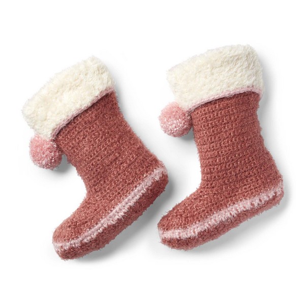 Turn The Page Crochet Slippers Pattern