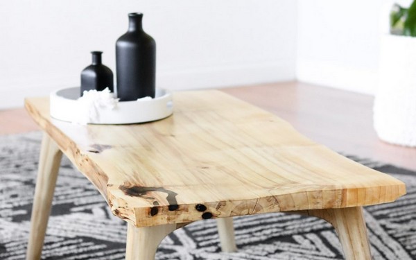 DIY Live Edge Table Legs Plan
