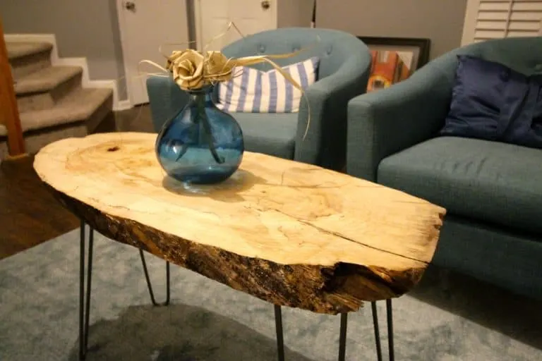 Live Edge Table DIY With Wood Slab