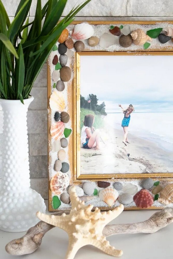 Beachcomber’s Picture Frame With Easysculpt Epoxy