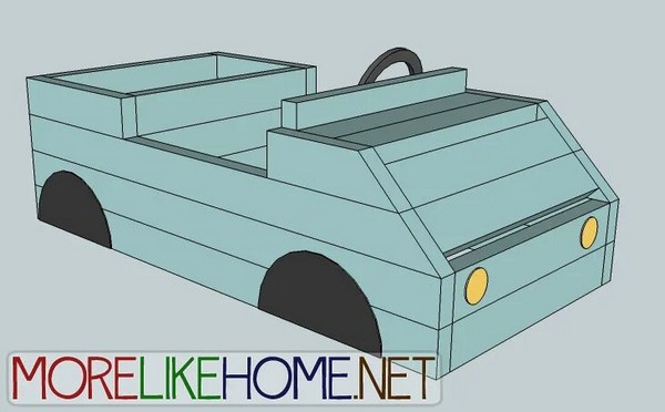 Build A Little Car As A Toy Box