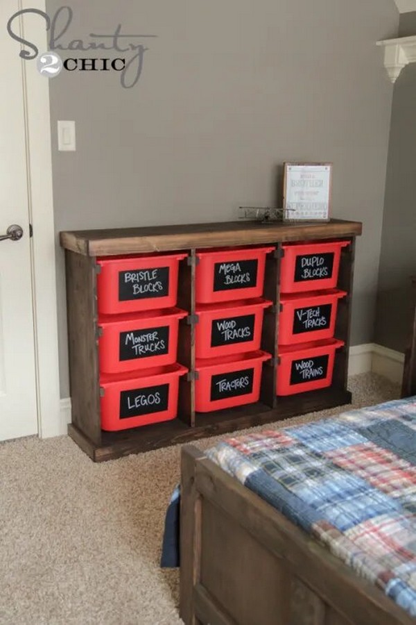 DIY Toy Box Storage Idea