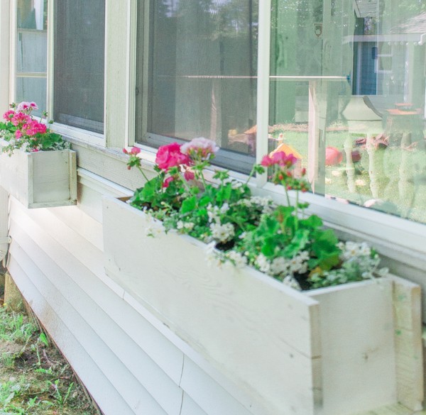 Easy Flower Window Box DIY