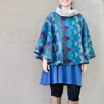 Easy Poncho Crop Sewing Tutorial