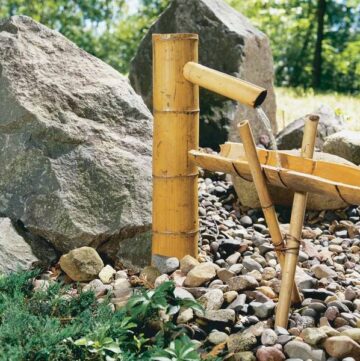 How To Build A Bamboo Water Feature Plan