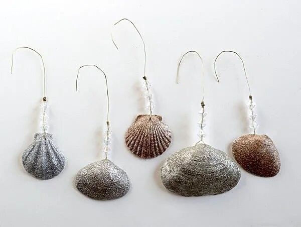 Ideas For Displaying Seashells With Ornaments Crafts