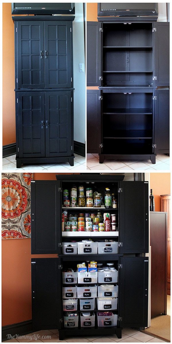 Instant DIY Pantry Cabinet Plan