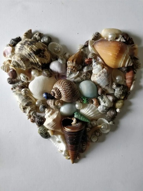 Quick And Easy Seashell Art Craft