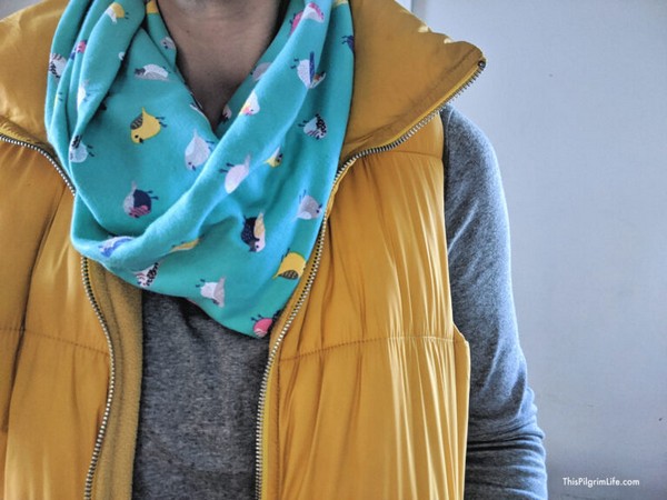 Sew An Infinity Scarf In 10 Minutes