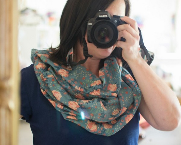Sew Infinity Scarf With Just A Yard Of Fabric