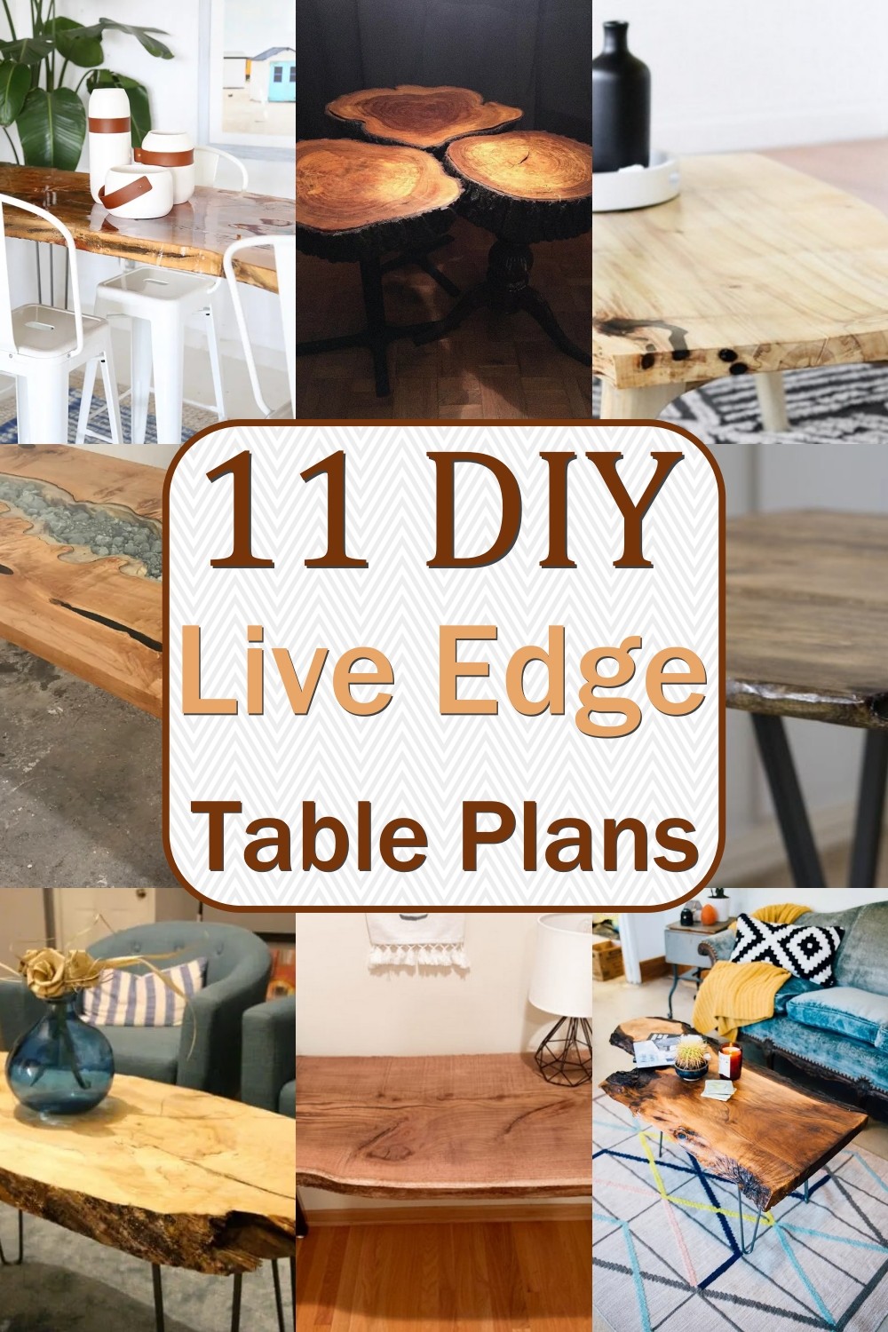 11 DIY Live Edge Table Plans