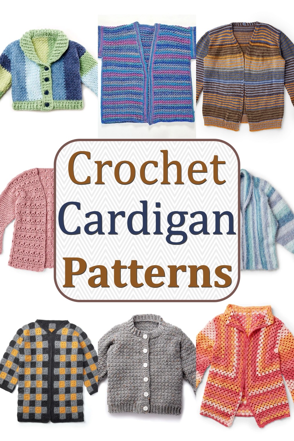 36 Free Crochet Cardigan Patterns