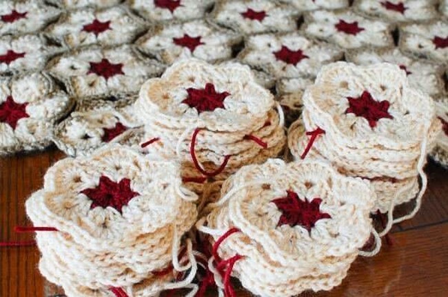 African Flower Crochet Pattern