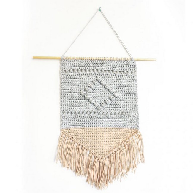 Boho Wall Hanging Crochet Pattern