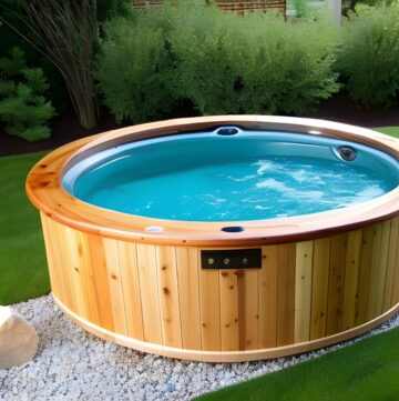 DIY Cedar Hot Tub