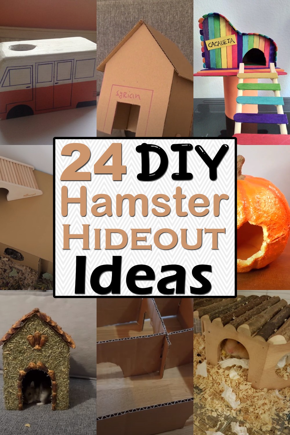 DIY Hamster Hideout Ideas 1