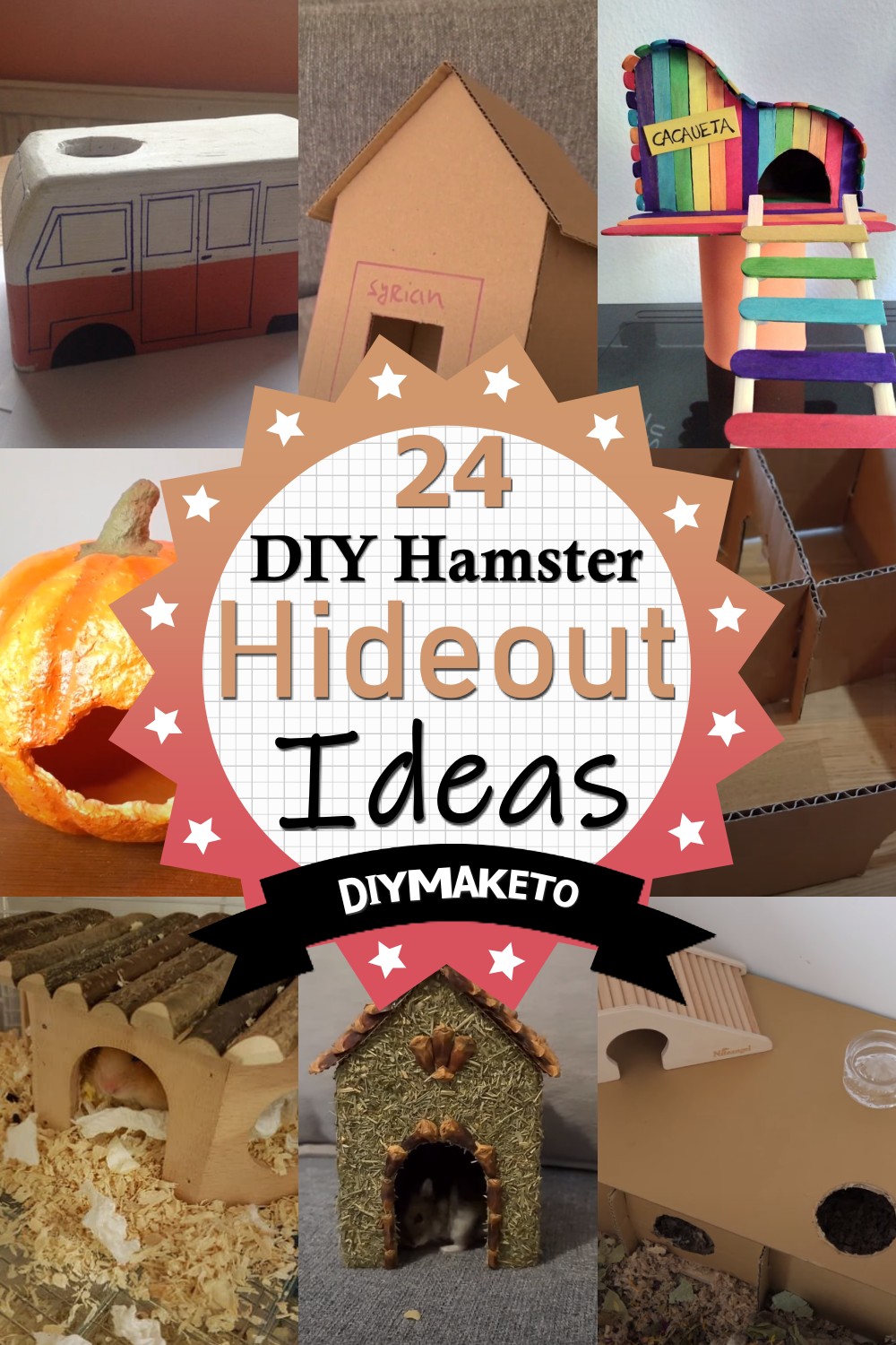 DIY Hamster Hideout Ideas 2