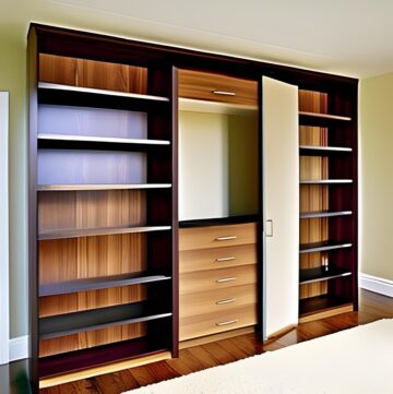 DIY Hidden Bookcase Door Plans