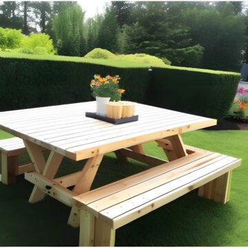 DIY Picnic Table Plans