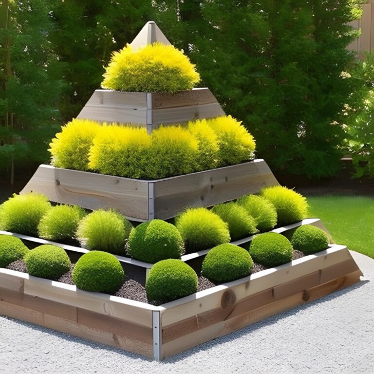 DIY Pyramid Planter Plans