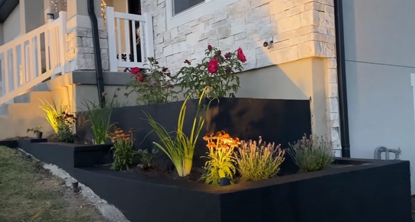 DIY Raised Planter Box From Cinder Blocks
