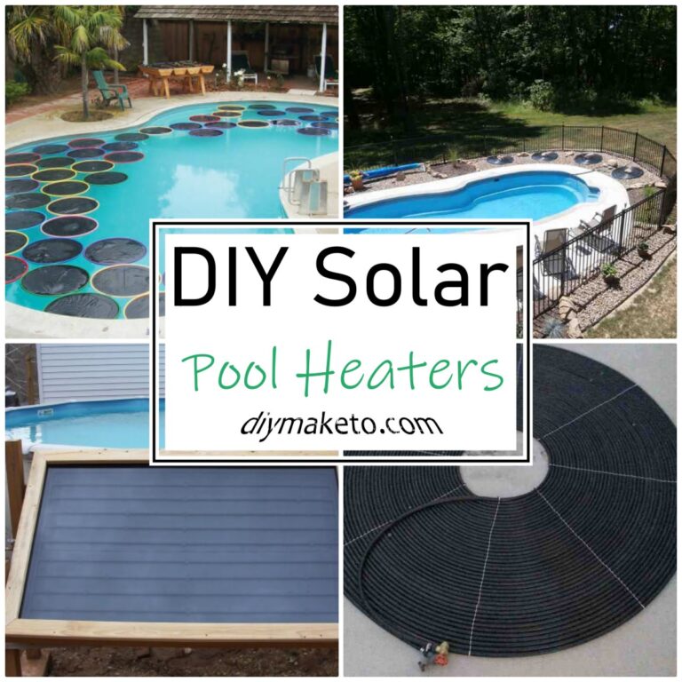 DIY Solar Pool Heaters
