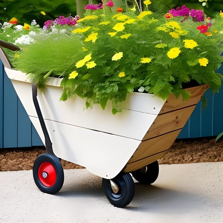 DIY Wheelbarrow Planter Plans